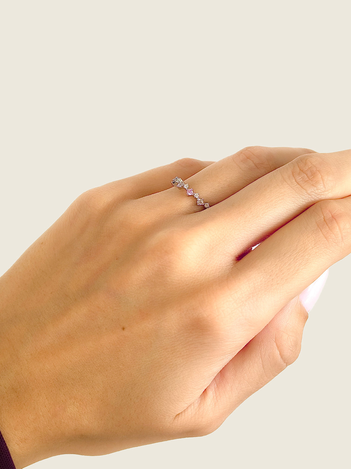 ANILLO DE PLATA AURORA - SERA