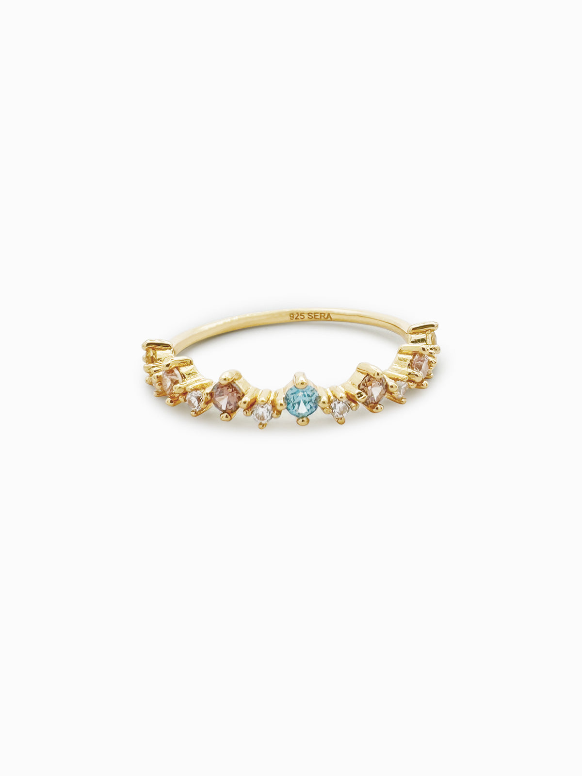 ANILLO CHAPADO EN ORO COAST - SERA