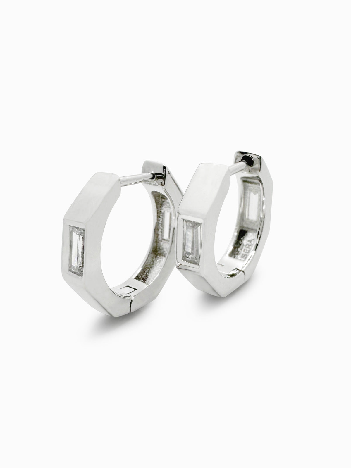 PENDIENTES DE PLATA CRYSTAL - SERA