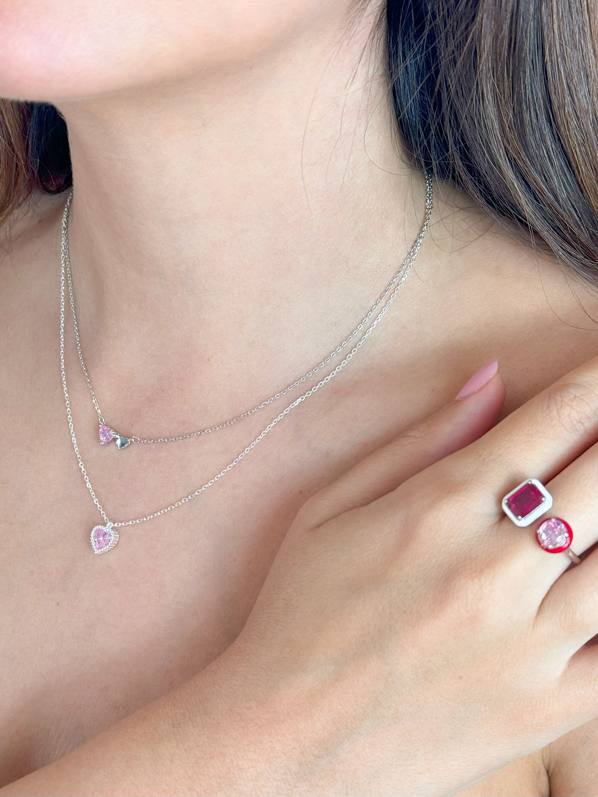 COLLAR DE PLATA TWIN - SERA
