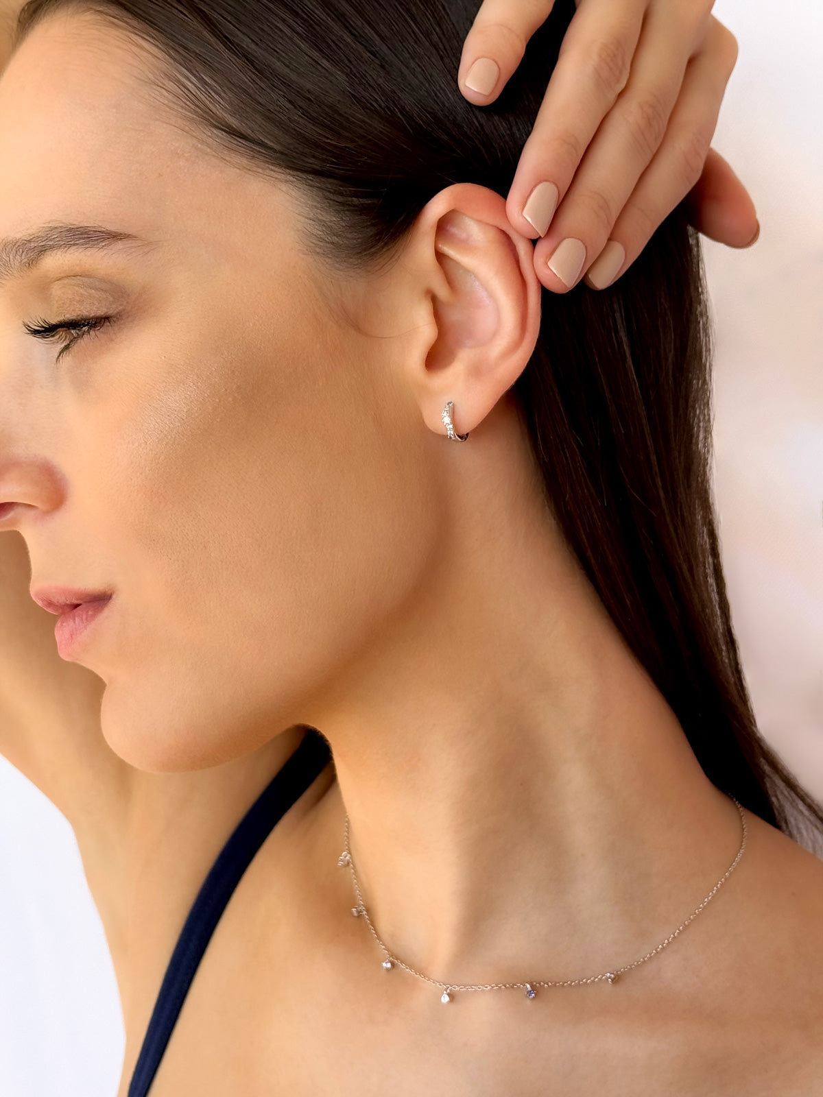 PENDIENTES DE PLATA LAVENDER - SERA