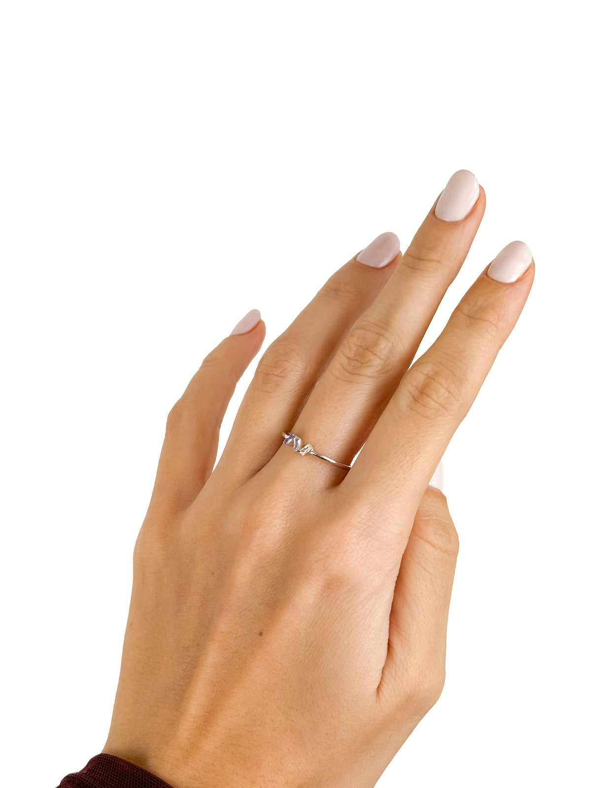 ANILLO DE PLATA LILAC - SERA