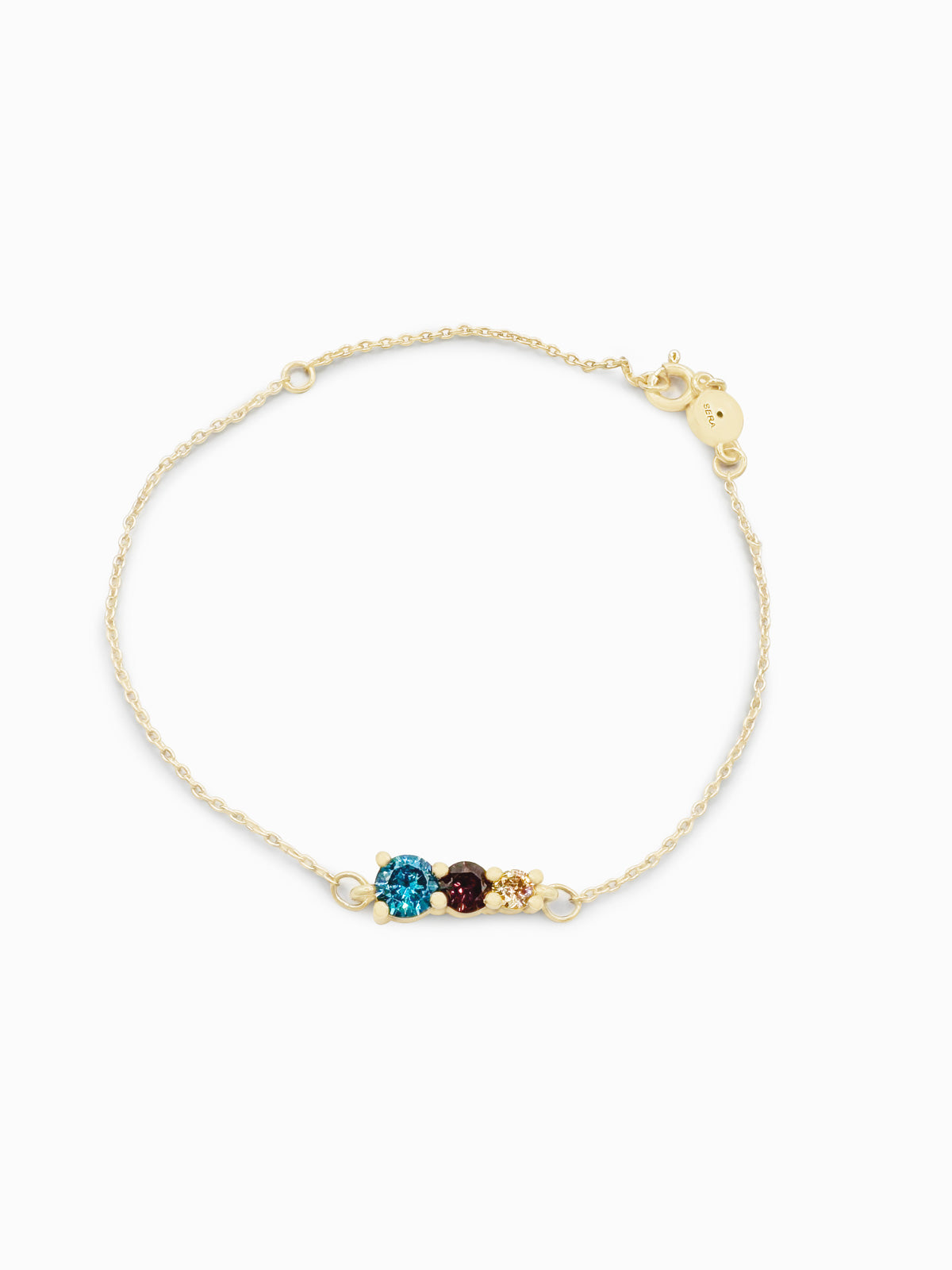 PULSERA CHAPADA EN ORO MINIMAL - SERA