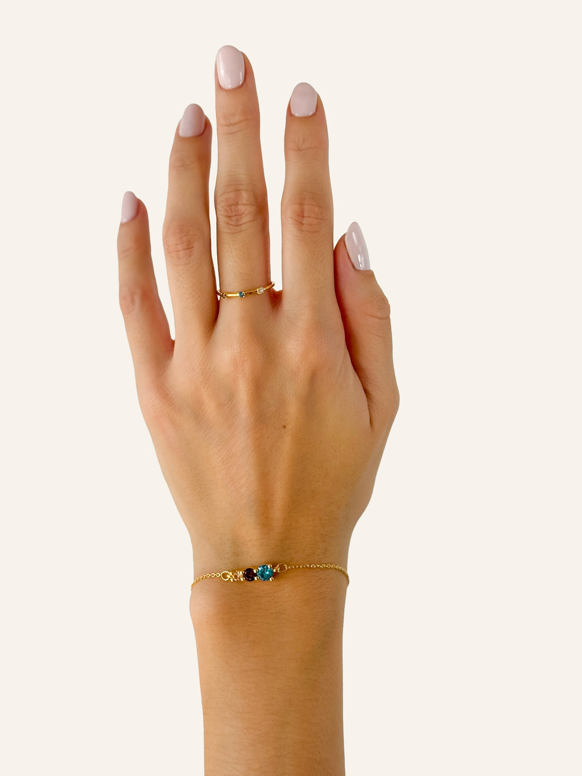 PULSERA CHAPADA EN ORO MINIMAL - SERA
