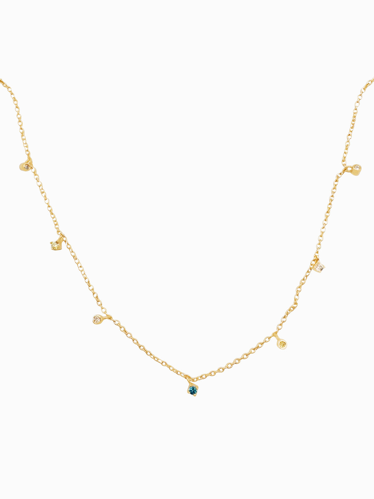 COLLAR CHAPADO EN ORO TERRA - SERA