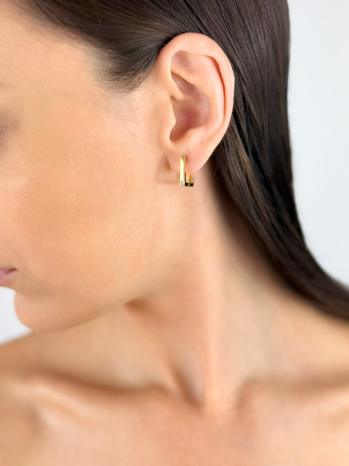 PENDIENTES CHAPADOS EN ORO VORTEX - SERA