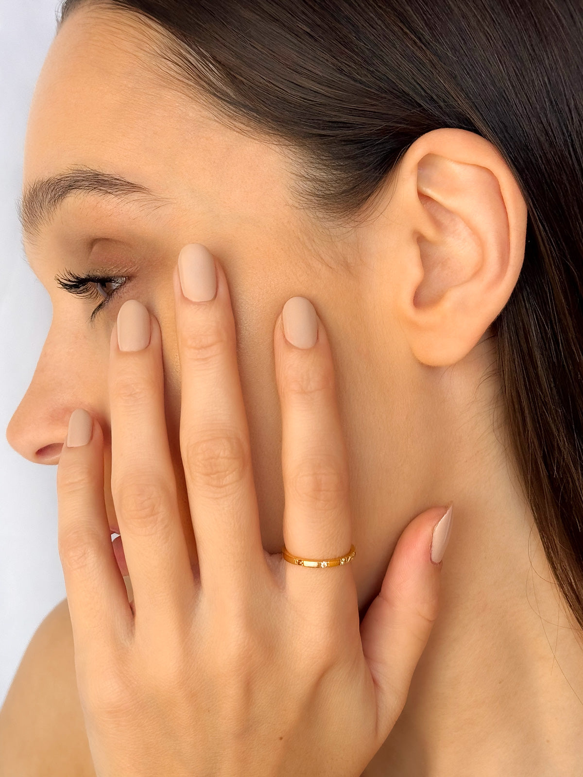 ANILLO CHAPADO EN ORO WILD - SERA
