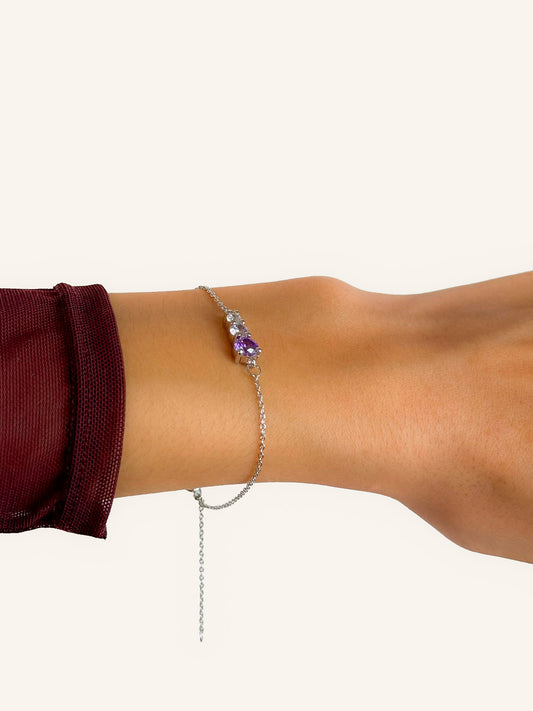 PULSERA DE PLATA ALPHA - SERA