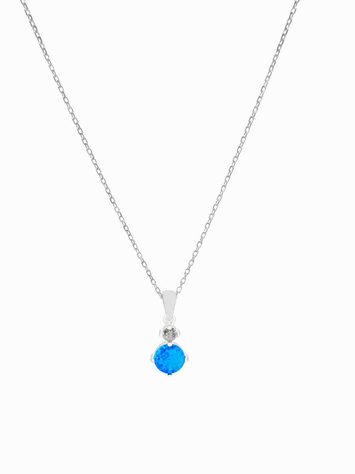 COLLAR DE PLATA BLUE LAGON - SERA